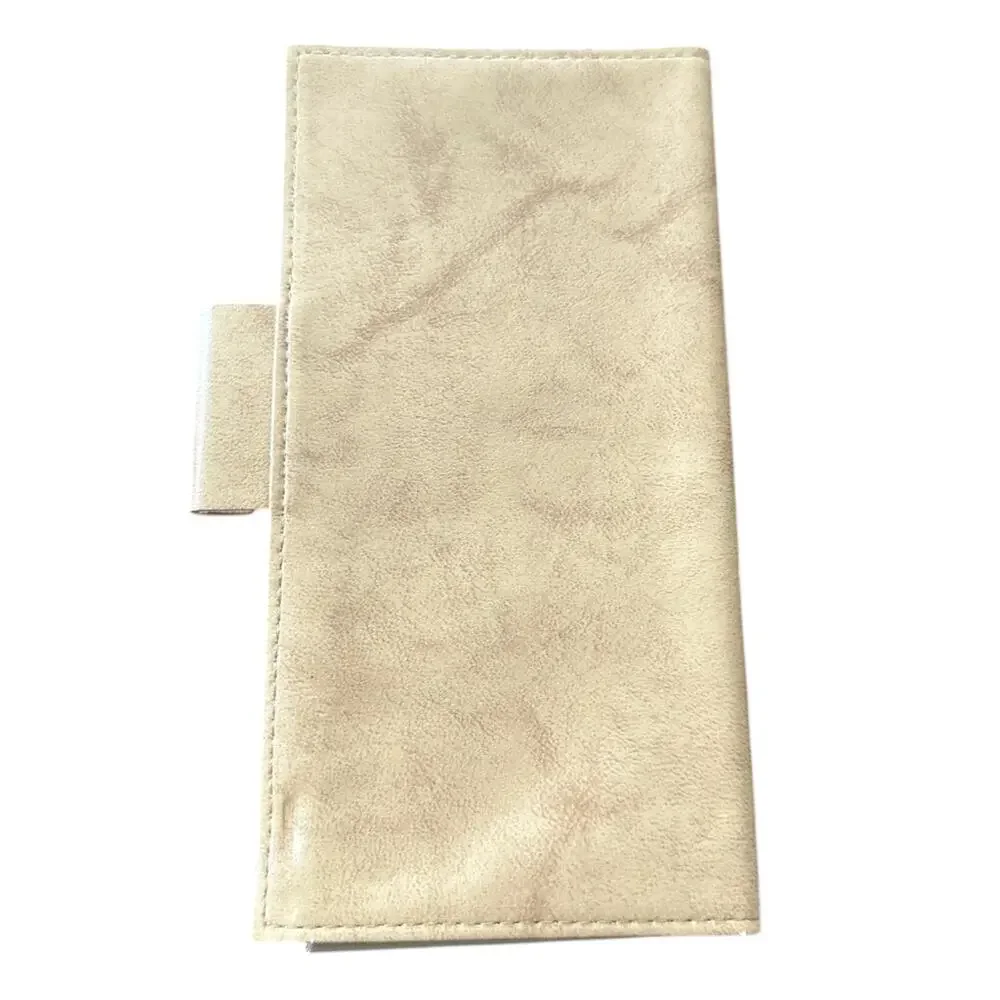 Vintage Buxton Genuine Leather Wallet Tan Minimalist Travel Organizer
